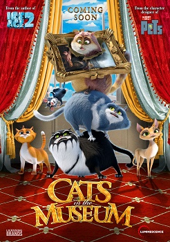 Poster for Cats in the Museum